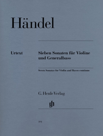 7 Sonaten fr Violine und Bc fr Violine und Bc