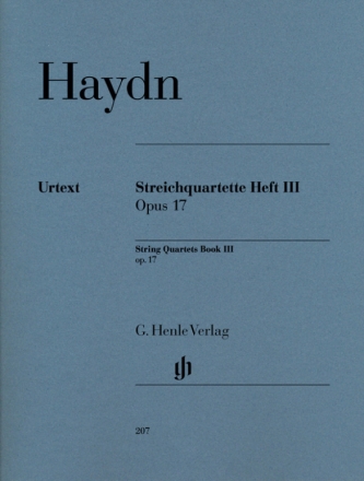 Streichquartette Band 3 op.17  