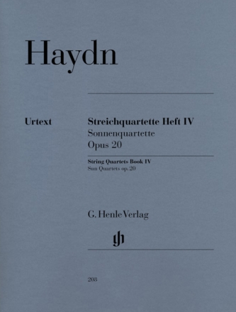 Streichquartette Band 4 op.20  Stimmen