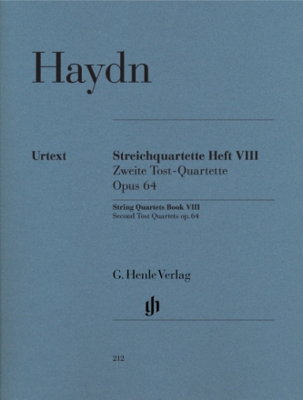 Streichquartette Band 8 op. 64  Stimmen