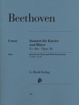 Quintett Es-Dur op.16 fr Oboe, Klarinette, Horn in Es, Fagott und Klavier