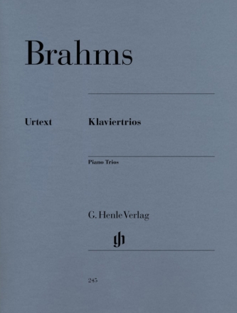 Klaviertrios fr Violine, Violoncello und Klavier Partitur und Stimmen