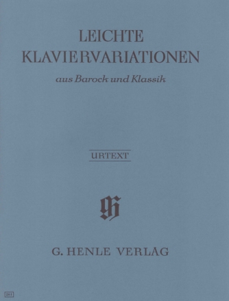 Leichte Klaviervariationen aus Barock und Klassik 