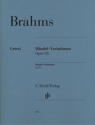 Variationen und Fuge über ein Thema von Händel op.24 für Klavier