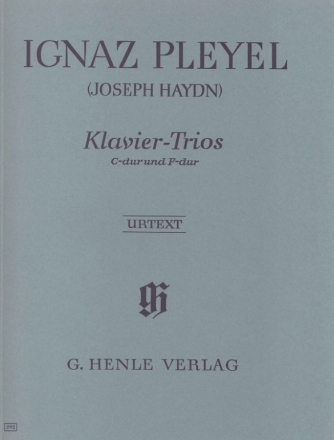 Trios C-Dur und F-Dur fr Violine, Violoncello und Klavier (frher Haydn zugeschrieben)