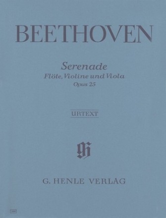 Serenade op.25 fr Flte, Violine und Viola Stimmen