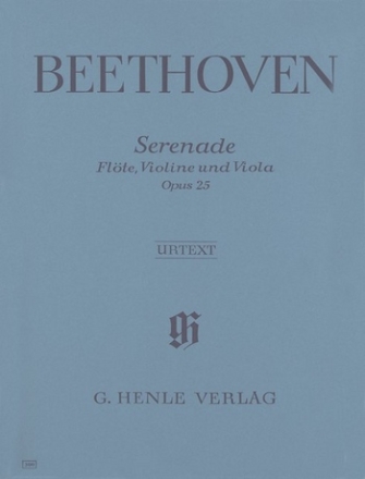 Serenade op.25 fr Flte, Violine und Viola Stimmen