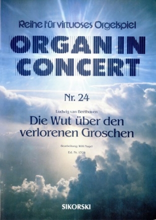 Die Wut ber den verlorenen Groschen fr E-Orgel