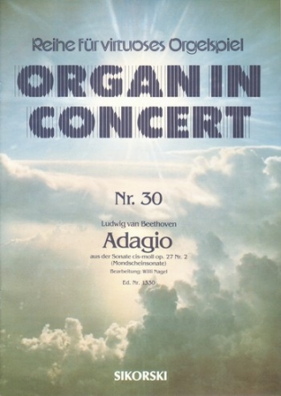 Adagio aus der Mondschein-Sonate fr E-Orgel