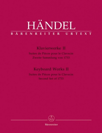 Klavierwerke Band 2 - Suiten Zweite Sammlung von 1733