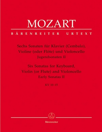 6 Sonaten KV10-15 fr Klaviertrio