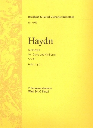 Konzert C-Dur Hob.VIIg:C1 fr Oboe und Orchester Harmonie