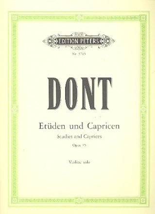 24 Etden und Capricen op.35 fr Violine