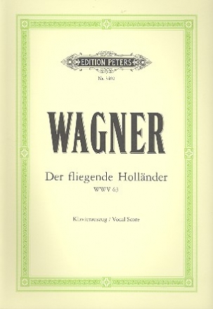 Der fliegende Holländer WWV63  Klavierauszug (dt)