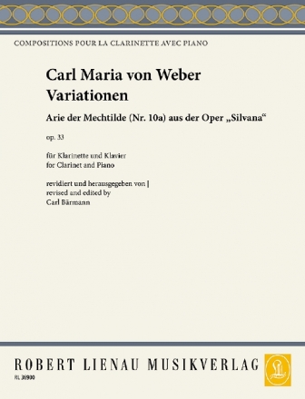 Variationen Op.33 fr Klarinette und Klavier