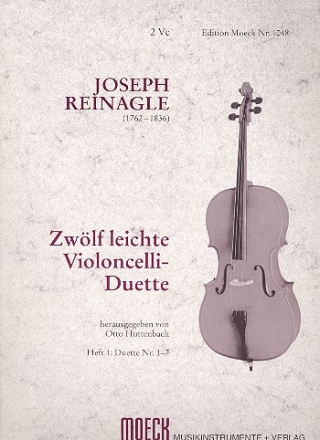 12 leichte Duette Band 1 (Nr.1-7) fr 2 Violoncelli 2 Spielpartituren