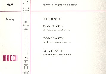 Kontraste fr 2 Blockflten (SA)