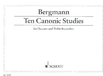 10 canonic studies for SA recorders score