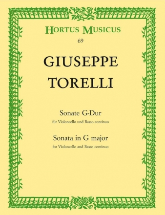 Sonate G-Dur fr Violoncello und Klavier