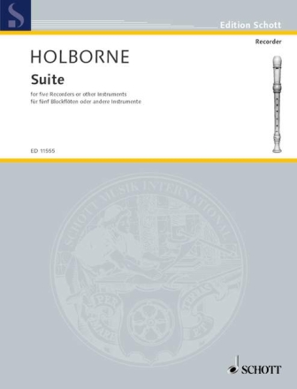 Suite for 5 recorders (SAATB) score