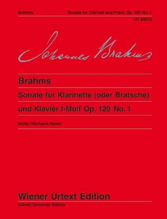 Sonate f-Moll op.120,1 fr Klarinette (Va) und Klavier