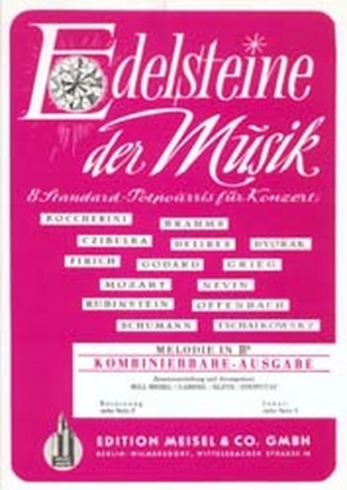 8 Edelsteine der Musik Potpourris fr Orchester Melodie in B