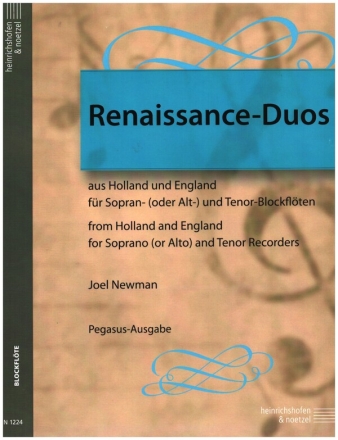 Renaissance-Duos aus Holland und England fr 2 Blockflten (ST) Spielpartitur