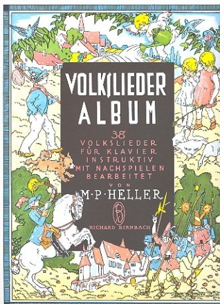 Volkslieder-Album  fr Klavier (mit Text)