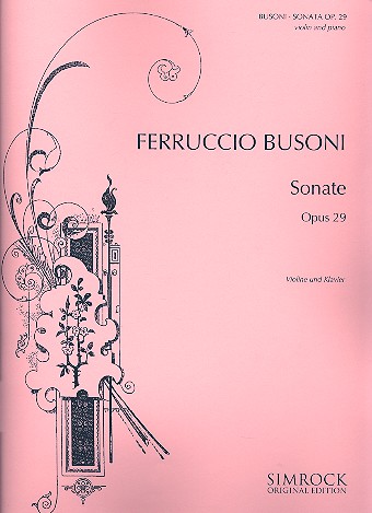 Sonate e-Moll op.29 fr Violine und Klavier