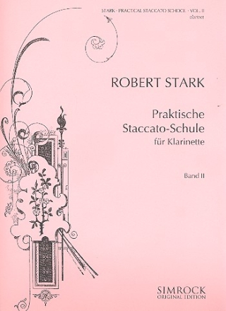 Praktische Staccato-Schule op.53 Band 2 fr Klarinette