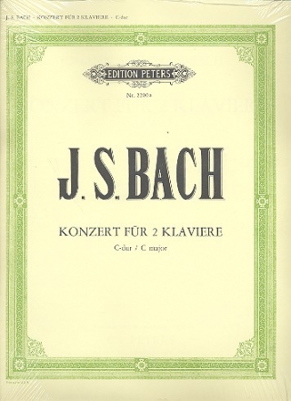 Konzert C-Dur BWV1061 fr 2 Klaviere und Orchester fr 3 Klaviere