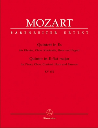 Quintett Es-Dur KV452 fr Klavier, Oboe, Klarinette, Horn und Fagott