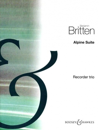 Alpine Suite for recorder trio (descant 1, descant 2, treble) score