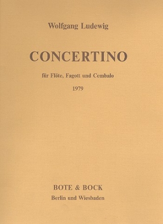 Concertino fr Flte, Fagott und Cembalo