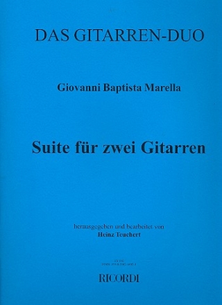 Suite Nr 1 fr 2 Gitarren Spielpartitur Verlagskopie