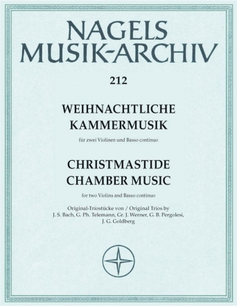 Weihnachtliche Kammermusik fr 2 Violinen und Bc
