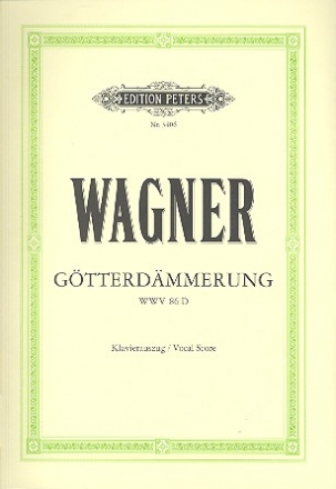 Gtterdmmerung WWV 86D  Klavierauszug