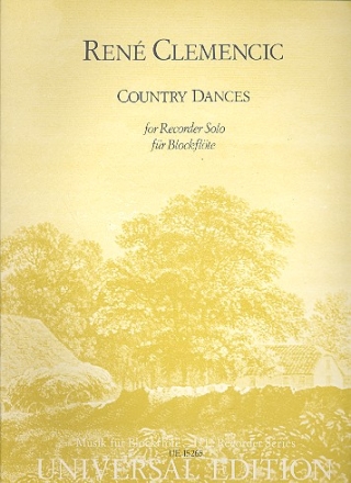 Country Dances for recorder solo