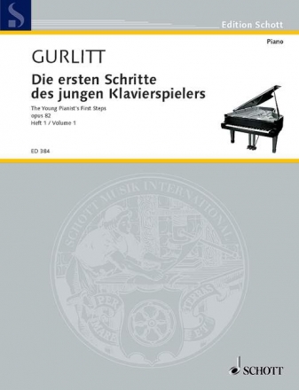 Die ersten Schritte des jungen Klavierspielers op. 82 Band 1 fr Klavier