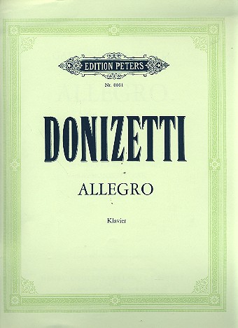 Allegro f-Moll für Klavier