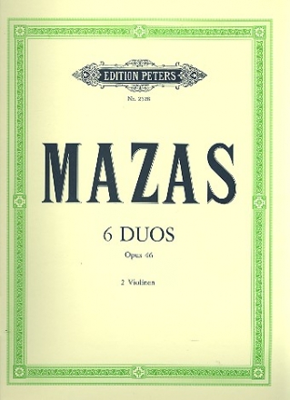 6 Duos op.46 fr 2 Violinen Stimmen
