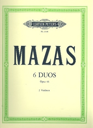 6 Duos op.46 fr 2 Violinen Stimmen