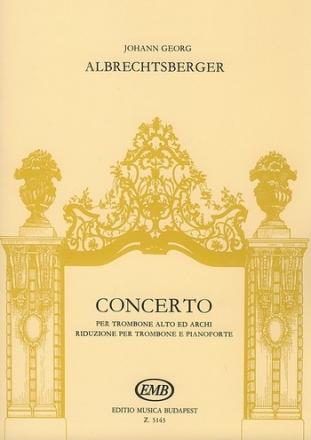 Konzert fr Altposaune und Klavier