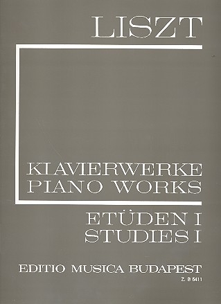Klavierwerke Serie 1 Band 1 Etden Band 1 (broschiert) Etudes d'execution transcendante