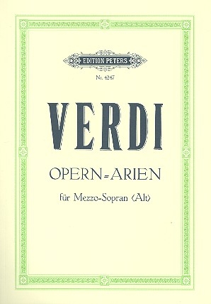 Ausgewhlte Opern-Arien fr Mezzosopran (Alt) und Klavier (it/dt)
