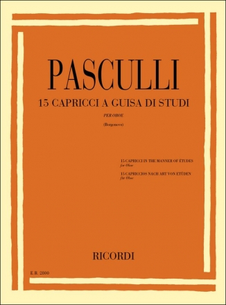 15 caprici a guisa di studi per oboe