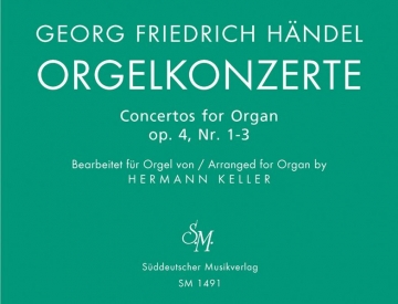 Konzerte op.4,1-3 fr Orgel und Orchester fr Orgel solo
