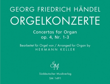 Konzerte op.4, Nr.1-3 fr Orgel und Orchester  fr Orgel solo