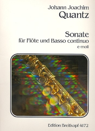 Sonate e-Moll fr Flte und Klavier