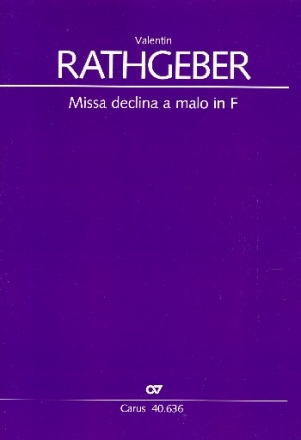 Messe F-Dur Nr.1 op.1 fr Soli (SATB) ad lib, Chor, 2 Violinen und Bc Partitur